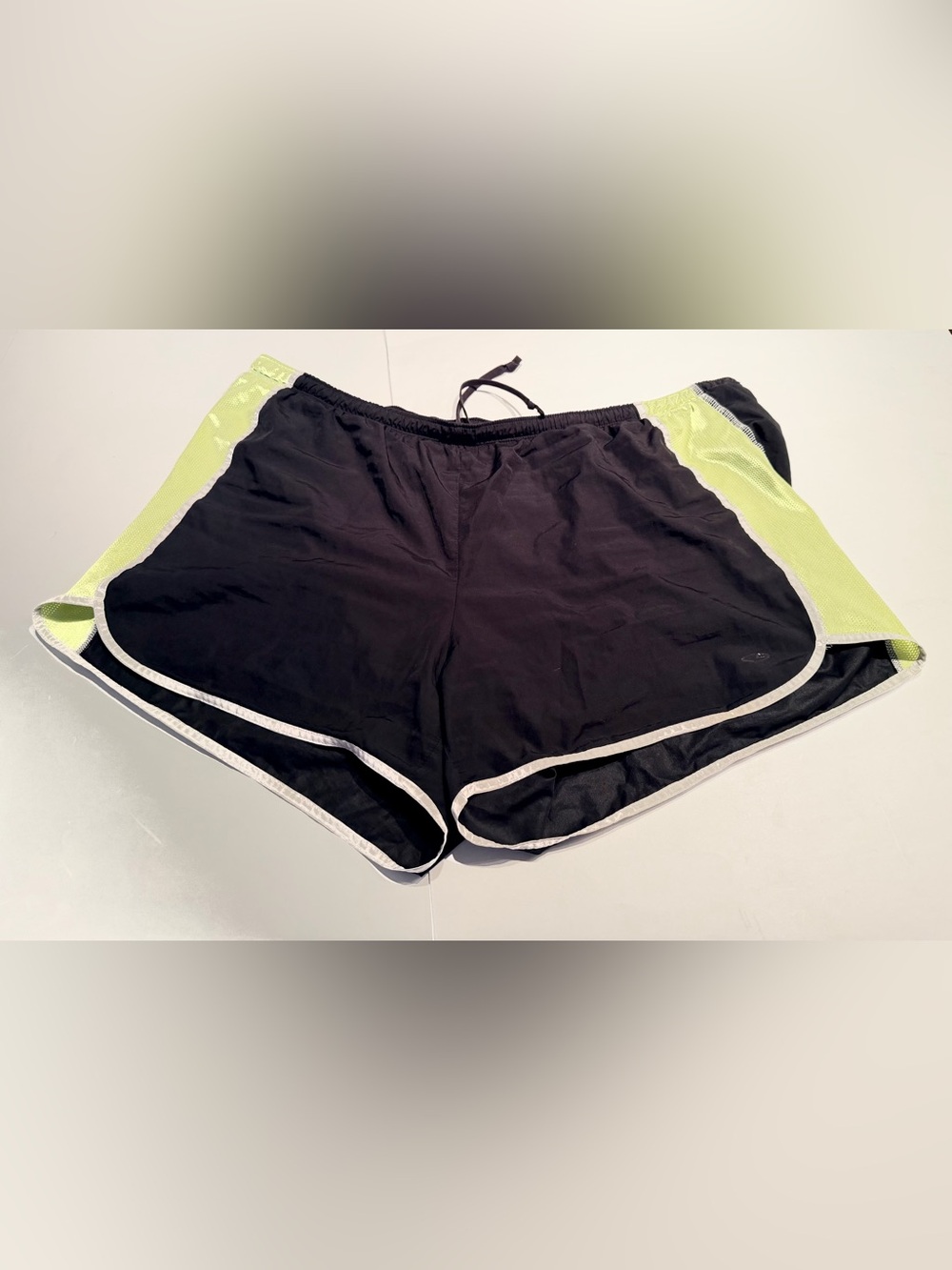 Champion C9 Active Running Vented Mesh Panels Black/White/Neon Yellow XL